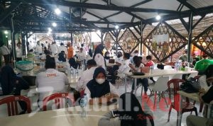 Ratusan Rombongan Fortuner Community Semarang Bukber di d’kambingku Rajanya Sate Tegal