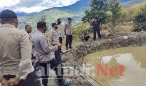 Inovasi Polri, Kapolsek Karubaga Buat Kolam Budidaya Ikan Lele
