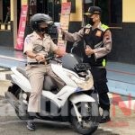 Masuk Mako Polres Pekalongan Wajib Cek Suhu Tubuh