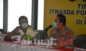 Kapolres Tabanan Sambut Tim Audit Kinerja Itwasda Polda Bali