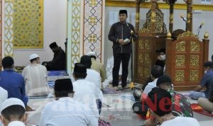 Selama Bulan Ramadhan, Camat Somba Opu Aktiv Sosialisasikan Protokol kesehatan ke Mesjid