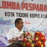 Pj Sekda Tikep Resmi Buka Lomba Pesparawi Tingkat Kota