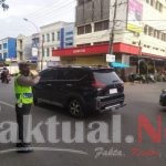 Unit Satlantas Polsek Bontoala Laksanakan Giat Pengaturan Lalulintas