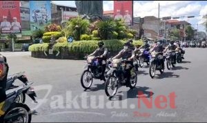 Ciptakan Situasi Kamtibmas yang Kondusif Satuan Samapta Polres Tabanan Patroli Sekala Besar