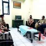 Kasudin Pendidikan I dan II Kunjungi Kwarcab Pramuka Jakut