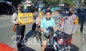 Putus Mata Rantai penyebaran Covid-19, Personil Polsek Bontoala Laksanakan Operasi PPKM