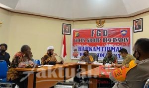 Jelang Idul Fitri 1442 H, Kapolres Tolikara Silaturahmi dengan TNI dan Tokoh Agama
