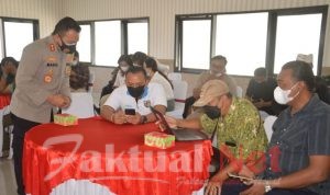 Kapolres Tabanan Membuka Pengambilan Data Persepsi Responden Penilaian ITK Online 2021