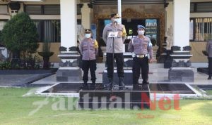 Waka Polres Tabanan Memberikan Arahan Pembinaan
