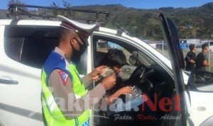 Satuan Lalu Lintas Berikan Teguran dan Pengecekan Kelengkapan Berkendara