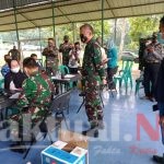 Danrem 064/ MY Tinjau Vaksinasi COVID-19 Bagi Purnawirawan dan Warakawuri