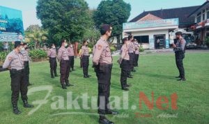 Kasat Samapta Polres Tabanan berikan Penekanan Khusus Kepada Personil Samapta