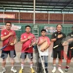 Optimis Tim Tennis Beregu juara Kabag Sumda Polres Bantaeng