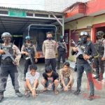 Respon Cepat Aduan Masyarakat, Personil Sabhara Polda Sulsel Amankan 3 Orang Preman di Makassar