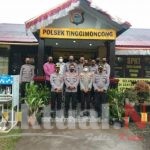 Kepolisian Sektor Tinggimoncong Kedatangan Tim Lomba Kebersihan Antar Polsek Jajaran Polres Gowa