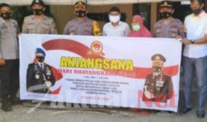 Peringati Hari Bhayangkara ke-75, Polres Poso Gelar Kegiatan Anjangsana