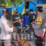 Ops Yustisi Gabungan Polsek Kep Seribu Selatan Beri Sanksi & Swab Antigen 11 Pelanggar Prokes