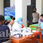 Polres Kep Seribu Kembali Gelar Vaksinasi Massal di KTJ Pulau Pari