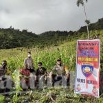 Program Binmas Noken, Kasat Binmas dan Anggota Kunjungi Spot Petani Binaan