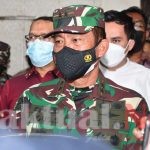 Pangdam II/Sriwijaya Bersama Forkopimda Tinjau Lokasi Vaksinasi Covid-19 Massal