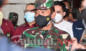 Pangdam II/Sriwijaya Bersama Forkopimda Tinjau Lokasi Vaksinasi Covid-19 Massal