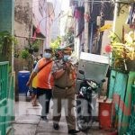 Tiga Pilar Kelurahan Pademangan Barat Terus Ingatkan Warga Terkait Prokes 