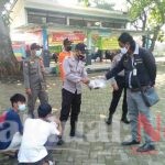 Himbau ProKes dan Bagikan 1.500 Masker Medis, Polres Kep Seribu Cegah Sebaran Covid-19