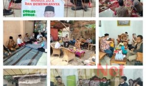 Muspika Ciruas dan Panitia Berkunjung ke Para Calon Kades 2021