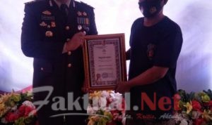Media Faktual.Net Dapat Penghargaan, Kaperwil Sulsel Apresiasi Kapolres Sinjai