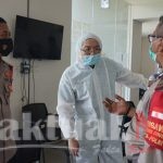 Kapolsek Kelapa Gading Cek Vaksinasi di Gerai Vaksin Presisi RW 21 Artha Gading Villa