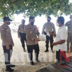 Wajibkan Masker, 1.500 Masker Medis dibagikan oleh Polres Kep Seribu