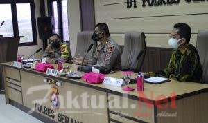 Tim Puslitbang Polri Kunjungi Polres Serang