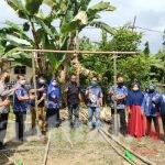 Kadis Pertanian dan Pemuda Tani HKTI Gowa Hadiri Pembagunan Green House di Barombong
