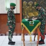 Danrem 064/ MY Pimpin Acara Tradisi Penerimaan dan Pelepasan Jabatan Kasi Ter