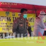 Polsek Kep Seribu Selatan Terus Cegah Covid-19 dengan Testing Swab Antigen ke Para Pendatang