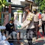 Himbau dan Bagikan 1.400 Masker, Upaya Polres Kep Seribu Cegah Sebaran Covid-19