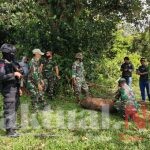 Den Pal Evakuasi Bom Pesawat dari Tengah Empang