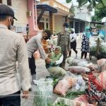 Cegah Sebaran Covid-19, sejumlah 1.700 Masker di Bagikan ke Warga oleh Polres Kep Seribu
