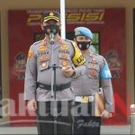 Kapolres Sigi Pimpin Langsung Apel Pagi, Tekankan Kedisiplinan Terhadap Anggotanya