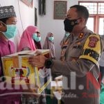 Kapolres Serang Salurkan Bansos PPKM Level 3