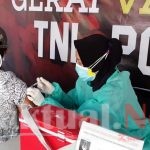 59 Warga Hari Ini Jalani Suntik Vaksin di Gerai Vaksin Presisi Polres Kepulauan Seribu