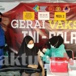 Vaksin 60 Warga, Gerai Vaksin Presisi Polres Kep Seribu Terus Gelar Suntik Vaksin