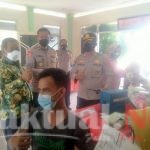 Antusias Warga Ikuti Vaksin, Ini Pesan Kapolsek Cipocok Jaya