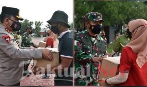 Pangdam I/BB dan Kapoldasu; Salurkan Bansos Untuk Pelaku Usaha Terdampak PPKM Darurat