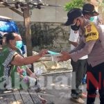 Perkuat PPKM Mikro, Polres Kep Seribu Bagikan 1.600 Masker Medis di 8 Pulau