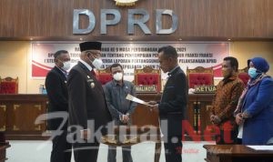Paripurna Ke 9, Seluruh Fraksi Terima LPJP APBD 2020