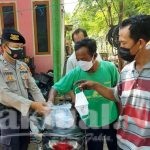 Cegah Sebaran Covid-19, Polres Ke Seribu Terus Himbau dan Bagikan 1.400 Masker ke Warga