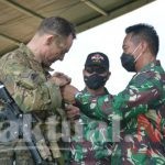 Kasad dan Commanding General USARPAC Sebagai Irup pada Pembukaan Latma Garuda Shield Ke-15