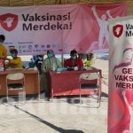 Polres Kep Seribu Gelar Vaksinasi Merdeka Covid-19 di 9 Lokasi dan Suntik 843 Peserta