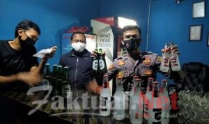 Operasi Pekat, Polres Serang Kota Razia THM dan Bubarkan Balap Liar